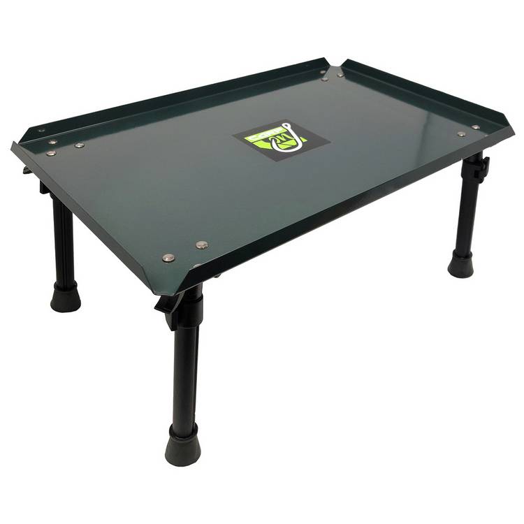 Carp On Bivvy Table with adjustable legs, imported from the UK