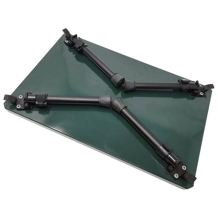 Carp On Bivvy Table with adjustable legs, imported from the UK