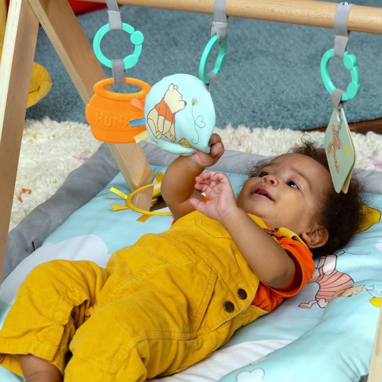 Bright Starts Winnie the Pooh activity gym with toys and mirror - British product
