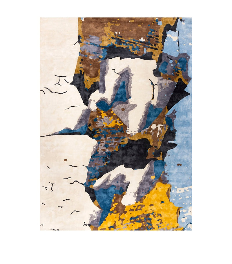 Roche Bobois Shinchuu hand-tufted Tencel rug 200x300cm, UK version