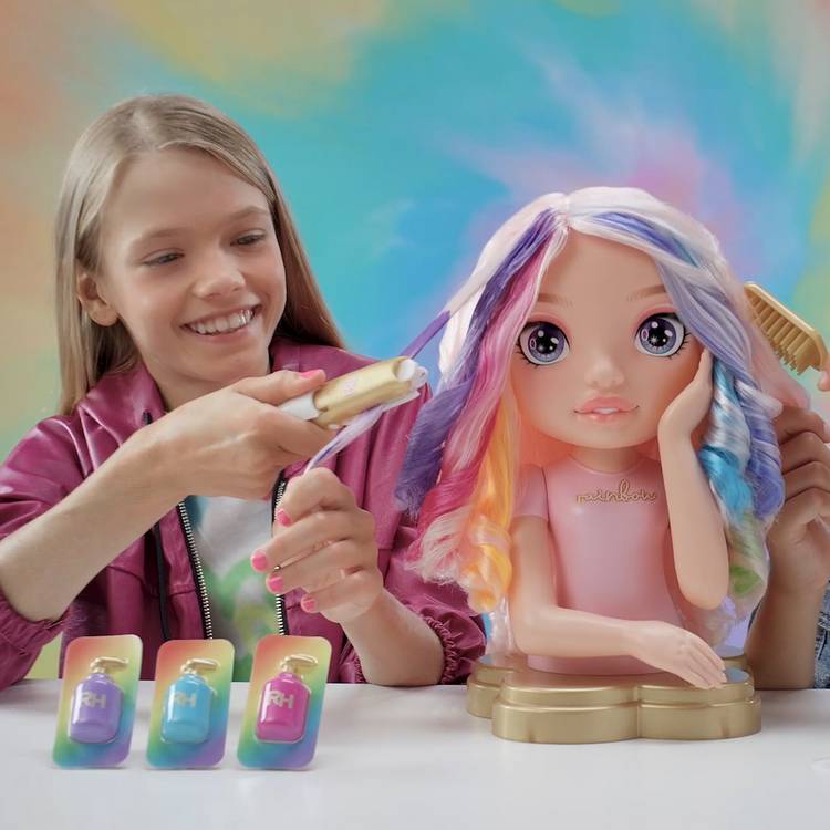 Rainbow High styling head 4-in-1 playset, imported from the UK