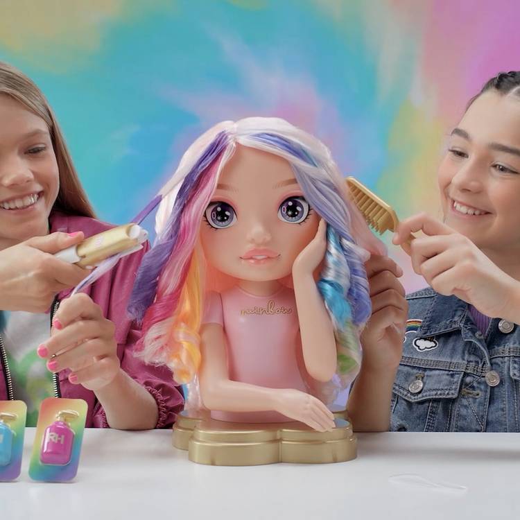 Rainbow High styling head 4-in-1 playset, imported from the UK