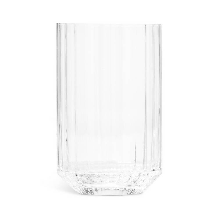 Habitat clear ribbed tumblers set of 4 250ml, imported from the UK
