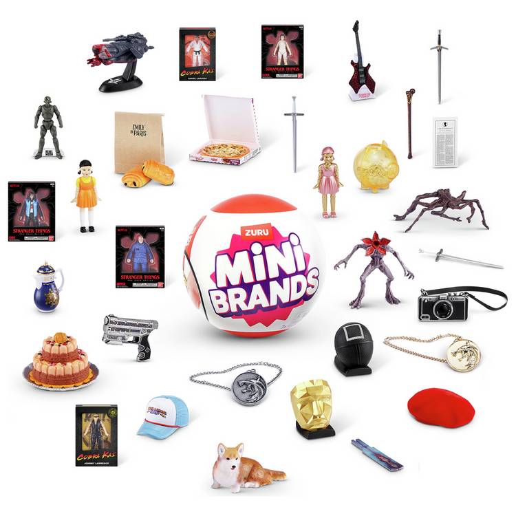 Zuru Netflix Mini Brands mystery capsule 9.5cm (British brand)