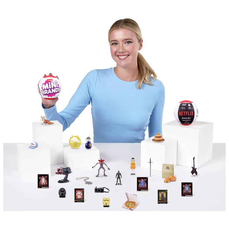 Zuru Netflix Mini Brands mystery capsule 9.5cm (British brand)