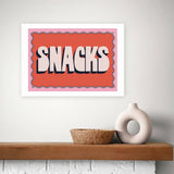 Argos East End Prints Snacks Art Print - A3- Buy online at McGrocer