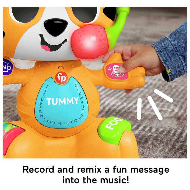 Fisher-Price Link Squad Bop & Groove Tiger learning toy, UK version