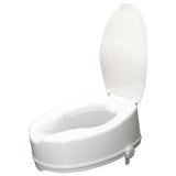 Aidapt raised toilet seat with lid 6 inches (British brand)