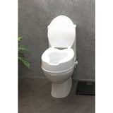 Aidapt raised toilet seat with lid 6 inches (British brand)