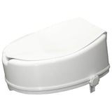 Aidapt raised toilet seat with lid 6 inches (British brand)