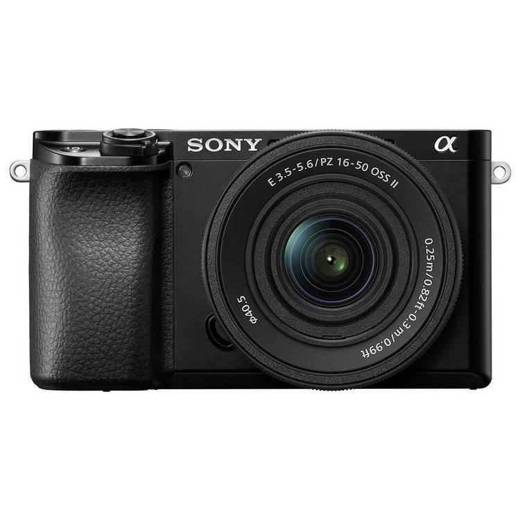Sony A6100 mirrorless camera with 16-50mm lens - British product