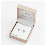 Disney Mickey and Minnie Mouse stud earrings with cubic zirconia - British product