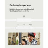 Belkin USB-C earbuds white, imported from the UK