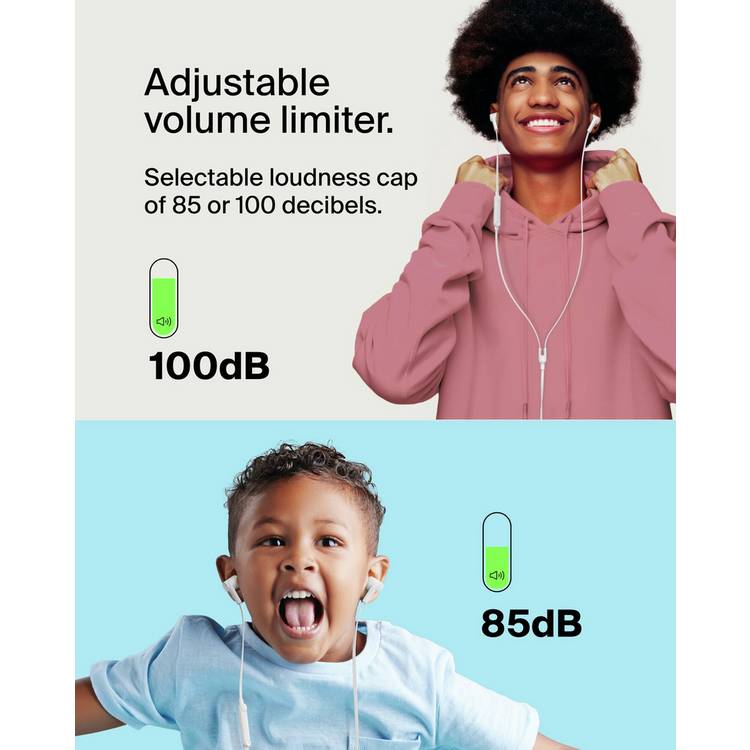 Belkin USB-C earbuds white, imported from the UK