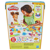 Play-Doh Rainbow Animal Storage Set with 8 Tubs, UK version