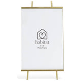 Habitat gold glass easel picture frame 4x6 inches, UK version