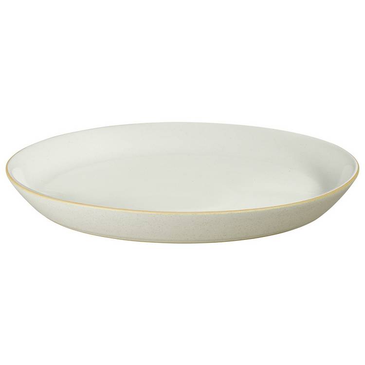 Denby Impression 12-piece stoneware dinner set in cream - British product