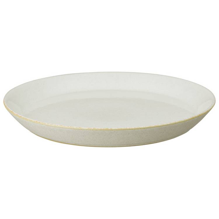 Denby Impression 12-piece stoneware dinner set in cream - British product