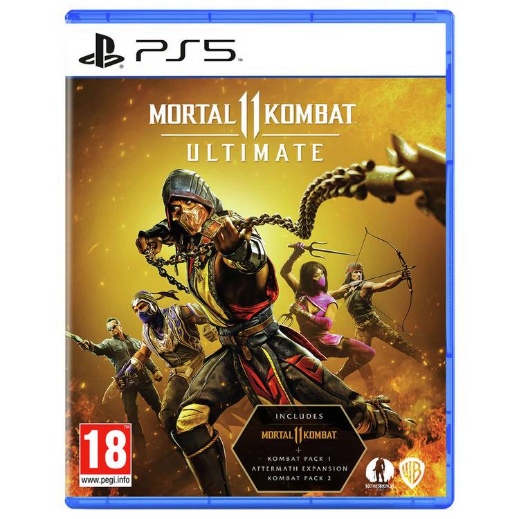 PS5 game Mortal Kombat 11 Ultimate (British brand)