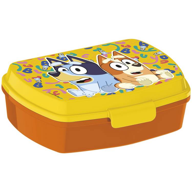 Bluey lunch set sandwich box and bottle 380ml - British product