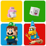 LEGO Super Mario interactive Luigi figure with Kamek and Boo, UK version