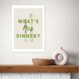 Argos East End Prints Whats for Dinner Art Print - A3- Buy online at McGrocer