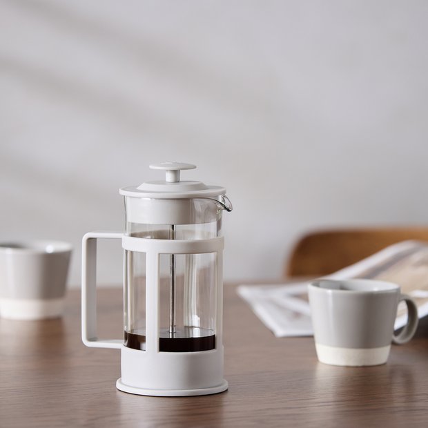 Habitat 3 cup plastic cafetiere 350ml - British product