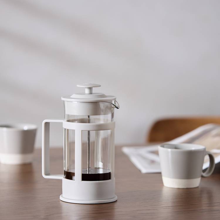 Habitat 3 cup plastic cafetiere 350ml - British product