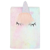 Argos Home Unicorn Furry A5 160 Page Ruled Notebook- Buy online at McGrocer