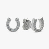 Argos Revere Sterling Silver Horseshoe Stud Earrings- Buy online at McGrocer