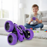 CMJ RC stunt car purple 1:24 scale - British product