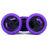CMJ RC stunt car purple 1:24 scale - British product