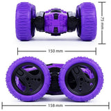 CMJ RC stunt car purple 1:24 scale - British product