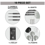 Target Ares 22g tungsten darts set, UK version