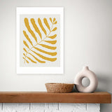 East End Prints yellow plant art print A3 - British product