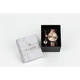Lipsy pink floral watch and bracelet set 39mm - British product