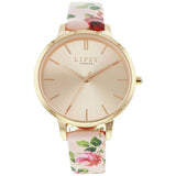Lipsy pink floral watch and bracelet set 39mm - British product