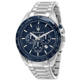 Argos Maserati Traguardo Blue Dial Stainless Steel Bracelet Watch- Buy online at McGrocer