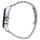 Maserati Traguardo blue dial chronograph watch stainless steel bracelet - British product