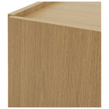 Argos Home Seville oak effect shoe cabinet - British product