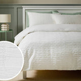 Habitat white crinkle bedding set single, UK version