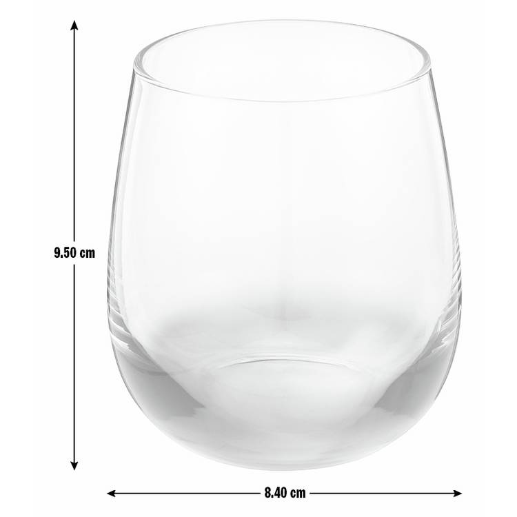 Habitat tumbler glasses set of 4 dark blue gradient - British product