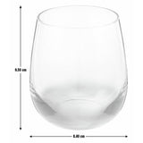 Habitat tumbler glasses set of 4 dark blue gradient - British product