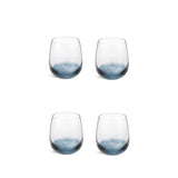 Habitat tumbler glasses set of 4 dark blue gradient - British product
