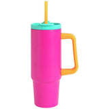 Argos Home Bright Pink Travel Coffee Cup 880ml- Buy online at McGrocer