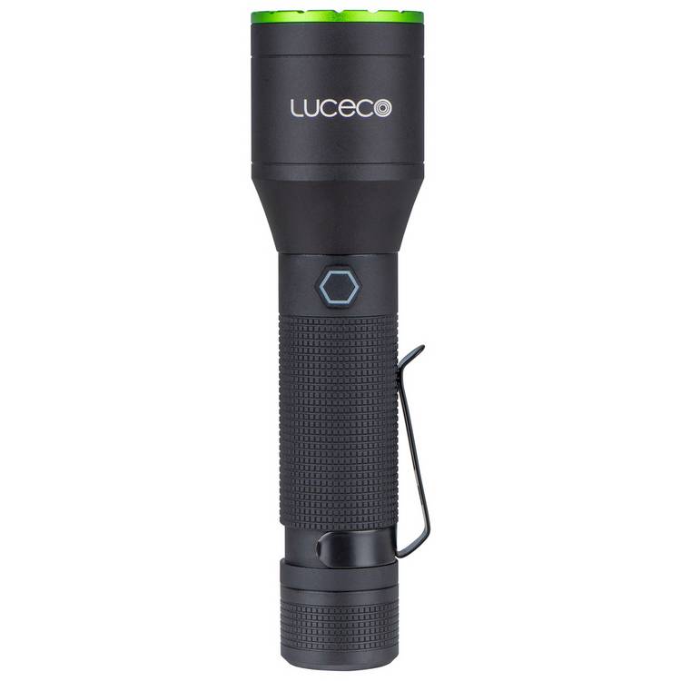 Luceco hand torch 1000 lumen rechargeable, UK version