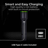 Luceco hand torch 1000 lumen rechargeable, UK version