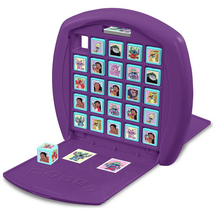 Disney Stitch Top Trumps Match game cube format (British brand)