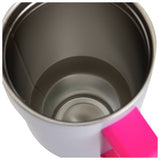 Habitat thermal travel mug pink handle blue 1182ml (British brand)