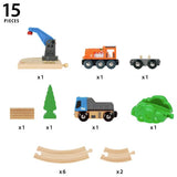 BRIO Lift Load Set toy train (British brand)